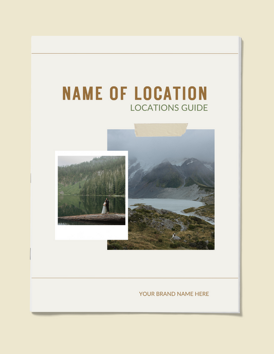 THE ADVENTURER, LOCATIONS GUIDE TEMPLATE