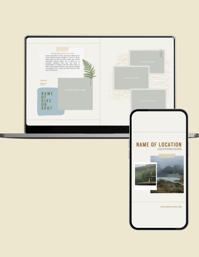 THE ADVENTURER, LOCATIONS GUIDE TEMPLATE