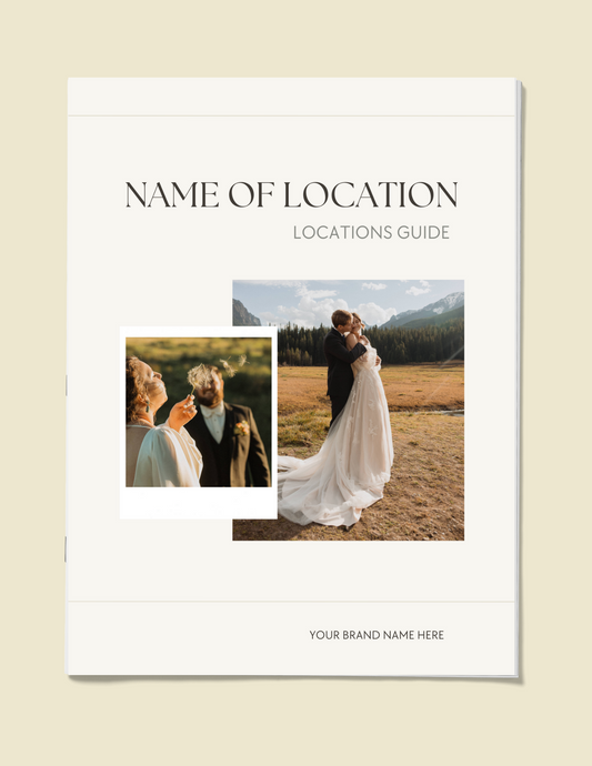 THE MINIMALIST, LOCATIONS GUIDE TEMPLATE